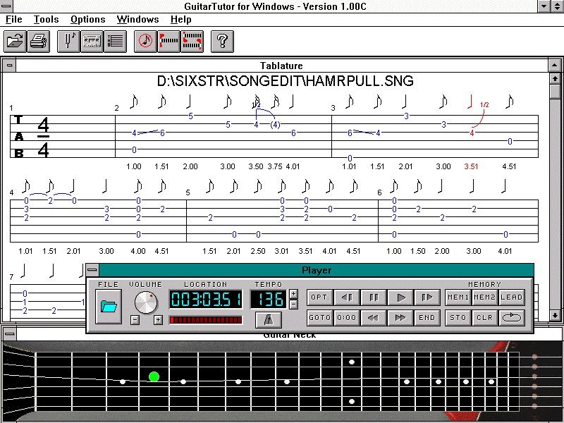 software for writing a guitar chord dictionary